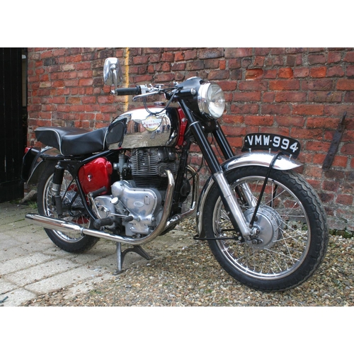 1054 - 1960 Royal Enfield Constellation, 693 cc. Registration number VMW 994. Frame number 916. Engine numb... 