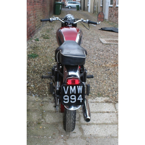 1054 - 1960 Royal Enfield Constellation, 693 cc. Registration number VMW 994. Frame number 916. Engine numb... 