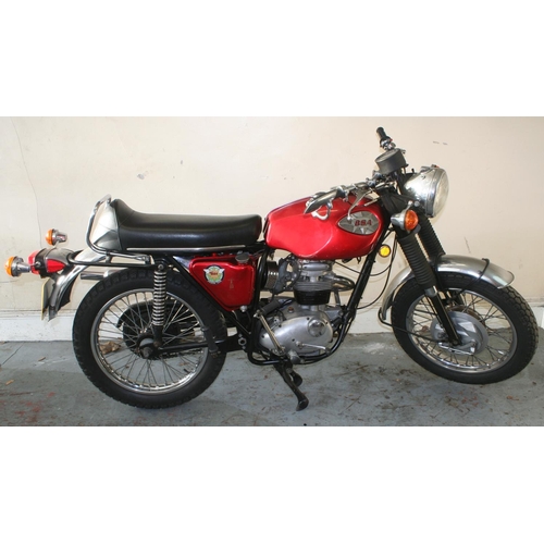 1055 - 1970 BSA Starfire, 250 cc. Registration number LWR 151H. Frame number ED11867B25S. Engine number ED1... 