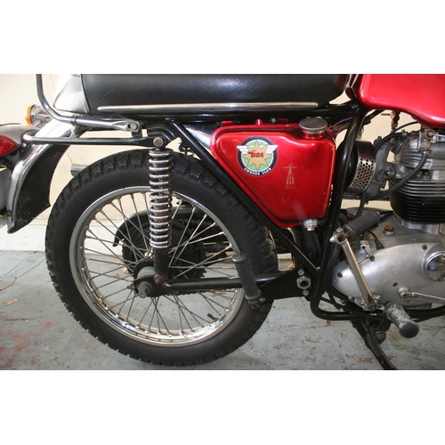 1055 - 1970 BSA Starfire, 250 cc. Registration number LWR 151H. Frame number ED11867B25S. Engine number ED1... 