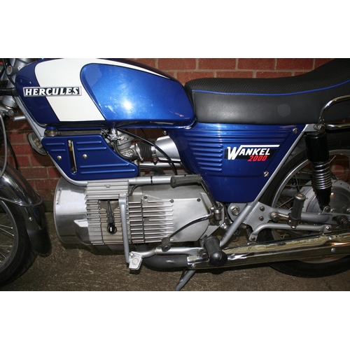 1058 - 1979 Hercules/DKW W2000, 294 cc. Registration number DME 597V. Frame number 480005154. Engine number... 