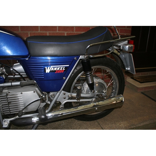 1058 - 1979 Hercules/DKW W2000, 294 cc. Registration number DME 597V. Frame number 480005154. Engine number... 