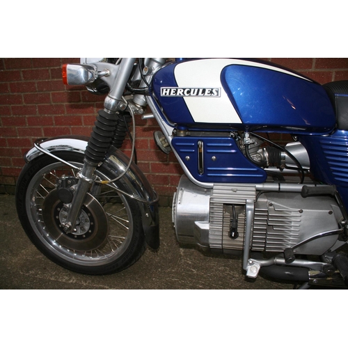 1058 - 1979 Hercules/DKW W2000, 294 cc. Registration number DME 597V. Frame number 480005154. Engine number... 