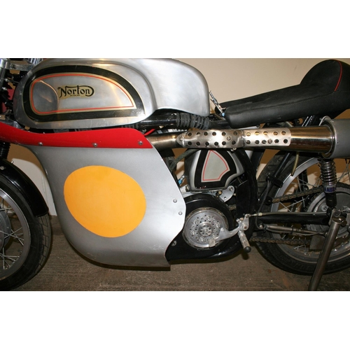 1060 - 2009/2010 Manx Norton. Registration number NOT registered. Frame number BM 44006. Engine number 7321... 