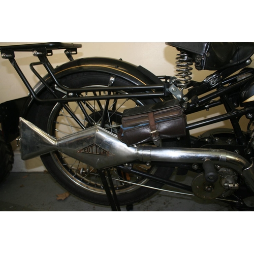 1061 - 1932 Cotton-Blackburne ONV, 350 cc. Registration number EAS 156 (non-transferable). Frame number 823... 