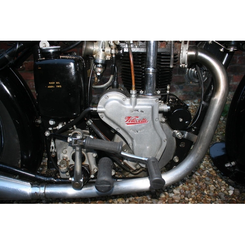 1062 - 1938 Velocette MSS, 498 cc. Registration number BV 8633. Frame number 5254. Engine number MSS 3515. ... 