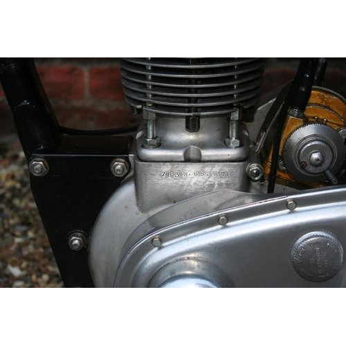 1064 - 1951 BSA Gold Star ZB32, 350 cc. Ex Jake Sutherland, 1951/52/52 Junior Clubman TT. Registration numb... 