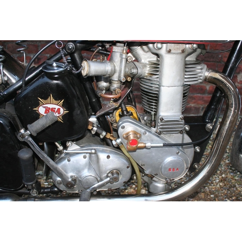 1064 - 1951 BSA Gold Star ZB32, 350 cc. Ex Jake Sutherland, 1951/52/52 Junior Clubman TT. Registration numb... 