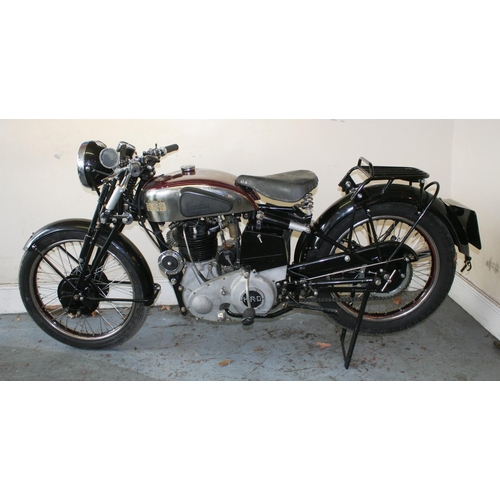 1066 - 1938 HRD Vincent series A Comet, 499 cc. The transformation of Howard Raymond Davies's (ex TT winner... 