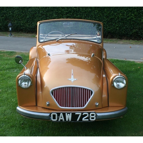 1007 - 1956 Bond Mk D Deluxe, 197 cc. Registration number OAW728. Chassis number H11/12381DC (Note the V5C ... 