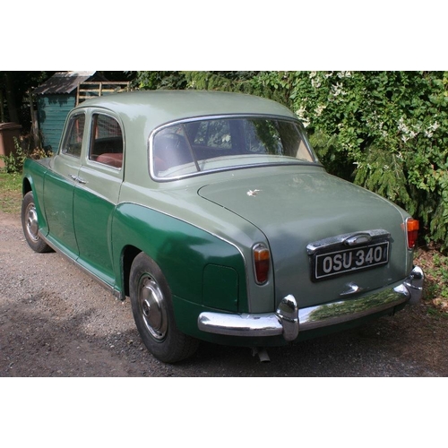 1008 - 1960 Rover P4 80, 2335 cc. Registration number OSU 340. Chassis number 645100445. Engine number TBC.... 