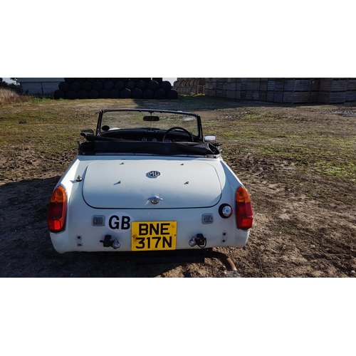 1010 - 1974 MG Midget Mk III, 1275 cc. Registration number BNE 317N. Chassis number GAN5149238G. Engine num... 