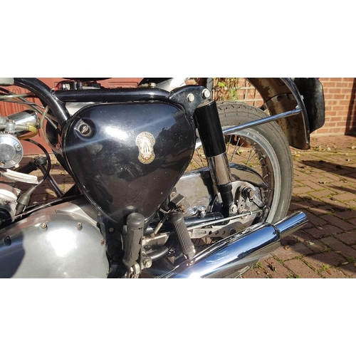 1962 BSA Rocket Gold Star, 650 cc. Registration number
