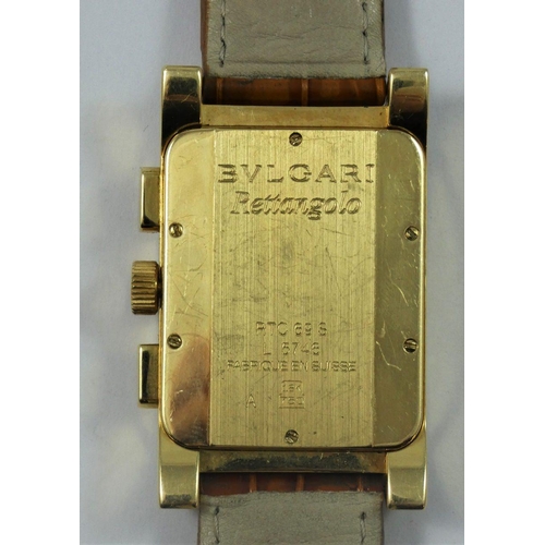 稼働 BVLGARI Rettangolo automatic Bulgari Bvlgari Rettangolo Automatic Wristwatch ref.1507242