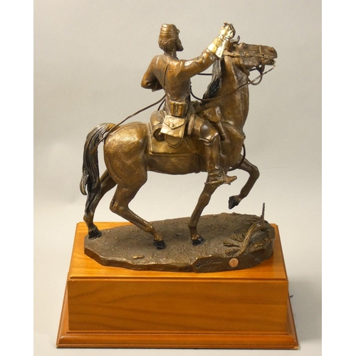 A limited edition bronze sculpture 'Spirit of the Confederacy', by