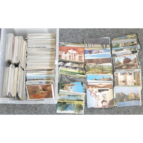 209 - Over one thousand postcards of geographical, real life and historic interest.