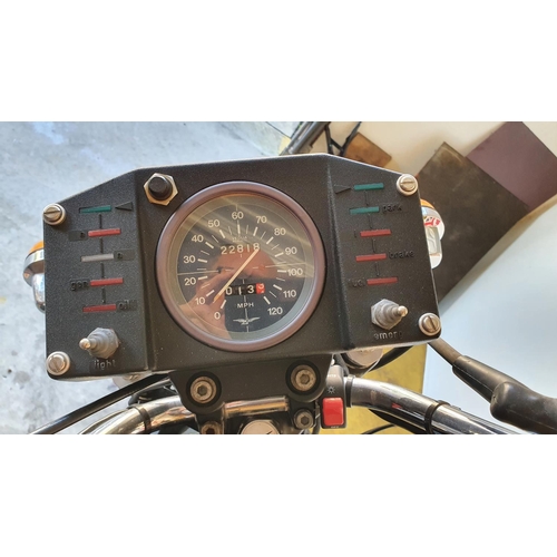 1153 - 1976 Moto Guzzi Convert, 948 cc. Registration number DDE 211P. Frame number 131354. Engine number VG... 