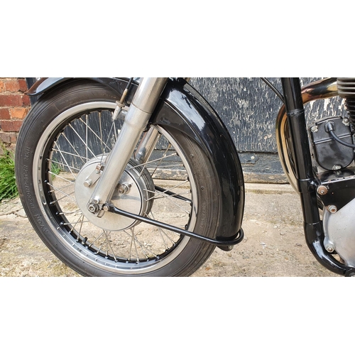 1122 - 1954 AJS Model 18, 500cc. Registration number GCK 408. Frame number A 11326 (painted covered). Engin... 