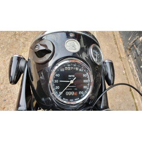 1122 - 1954 AJS Model 18, 500cc. Registration number GCK 408. Frame number A 11326 (painted covered). Engin... 