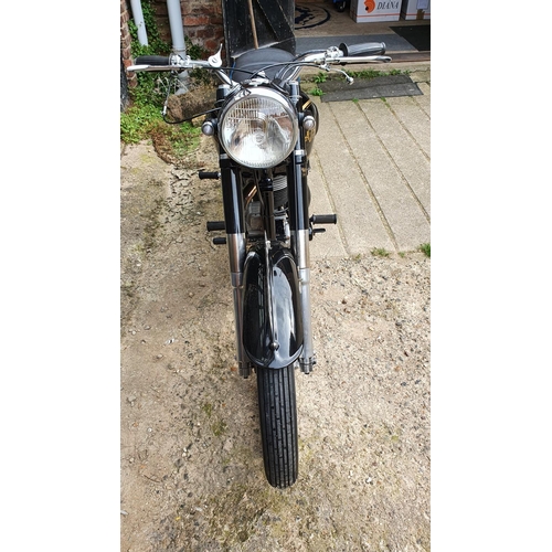 1122 - 1954 AJS Model 18, 500cc. Registration number GCK 408. Frame number A 11326 (painted covered). Engin... 