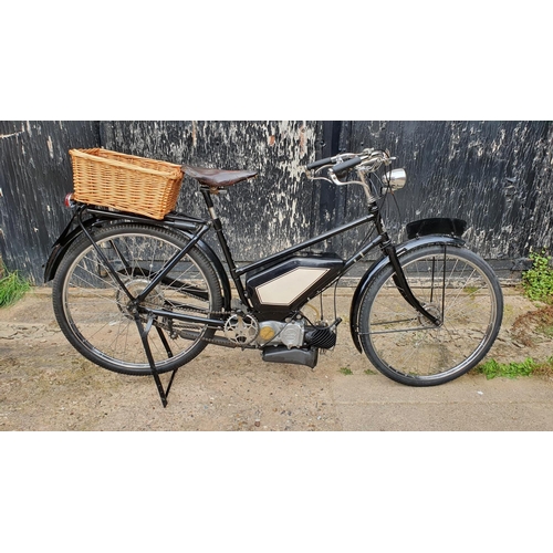 1139 - 1939 Dayton Autocycle, 98 cc. Registration number YWG 415 (non transferrable). Frame number 1123. En... 