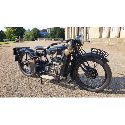 1117 - 1929 Shaw Special, 10.5 hp. Registration number AW 6769. Frame number 3534083 (ABC). Engine number M... 