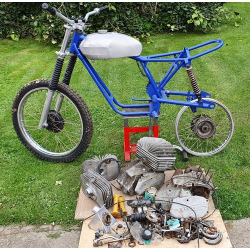 167 - Believed c. 1973 Wassell Antelope project, Sach 122cc. Registration number not registered. Frame num... 