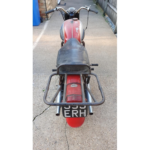 1126 - 1962 BSA A65 Star Twin, 650 cc. Registration number 393 ERH. Frame number A50 301. Engine number A65... 