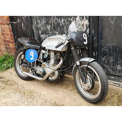 1158 - 1957 BSA Gold Star CB 32, 350cc. Registration number 343 UYK (non transferrable). Frame number CB32 ... 