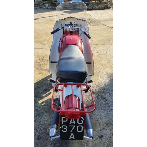 1125 - 1963 Ariel Arrow 247cc. Registration number PAG 370A. Frame number 28496. Engine number T28496 B.
De... 