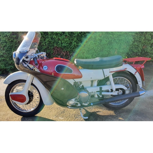 1125 - 1963 Ariel Arrow 247cc. Registration number PAG 370A. Frame number 28496. Engine number T28496 B.
De... 