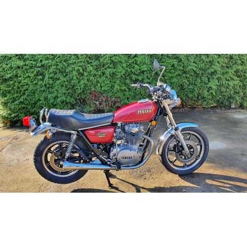 1150 - 1979 Yamaha XS650, 650cc. Registration number EEL 398T. Frame number 2FO – 153373. Engine number 2FO... 