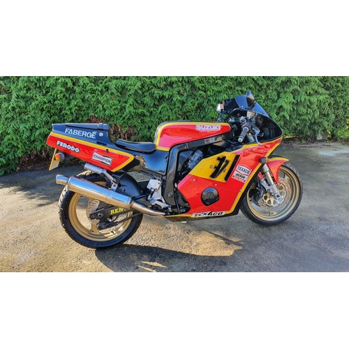 1143 - 1990 Suzuki GXSR 400, 400cc. Registration number J234 GGO. Frame number GK76A – 104902. Engine numbe... 