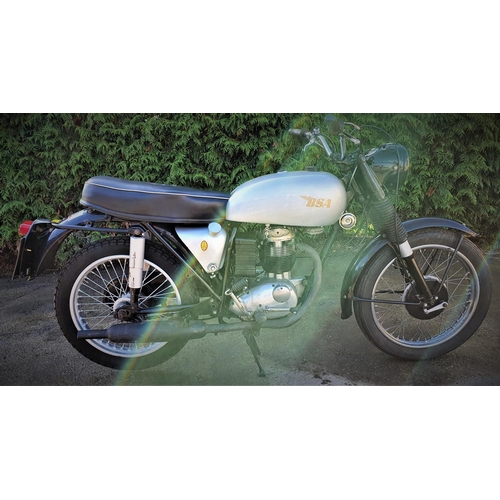 1132 - 1967 BSA B40, 350cc. Registration number NSC 108F. Frame number B40GD219. Engine number B40GD556.
In... 