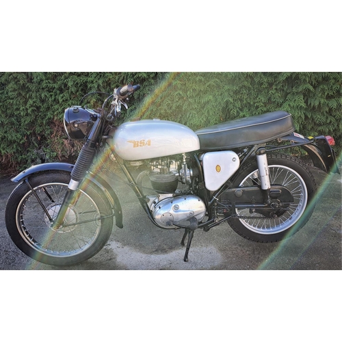 1132 - 1967 BSA B40, 350cc. Registration number NSC 108F. Frame number B40GD219. Engine number B40GD556.
In... 