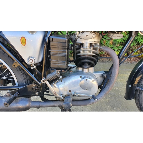 1132 - 1967 BSA B40, 350cc. Registration number NSC 108F. Frame number B40GD219. Engine number B40GD556.
In... 