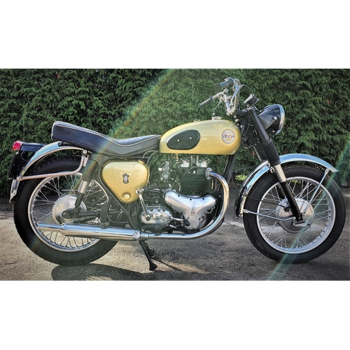 1127 - 1960 BSA Golden Flash, 650cc. Registration number 639 XVG. Frame number GA79606. Engine number DA106... 