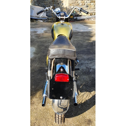 1127 - 1960 BSA Golden Flash, 650cc. Registration number 639 XVG. Frame number GA79606. Engine number DA106... 