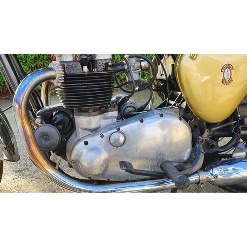 1127 - 1960 BSA Golden Flash, 650cc. Registration number 639 XVG. Frame number GA79606. Engine number DA106... 