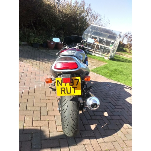 1145 - 1996 Kawasaki ZX9R, 900cc. Registration number N797 RUT. Frame number ZXB012971. Engine number ZX900... 