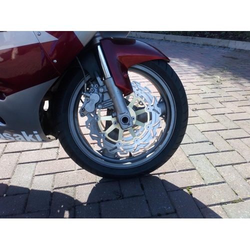 1145 - 1996 Kawasaki ZX9R, 900cc. Registration number N797 RUT. Frame number ZXB012971. Engine number ZX900... 