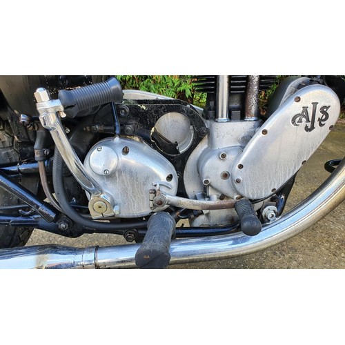 1133 - 1954 AJS Model 18, 500cc. Registration number TPP 113. Frame number A1805656. Engine number G8013408... 