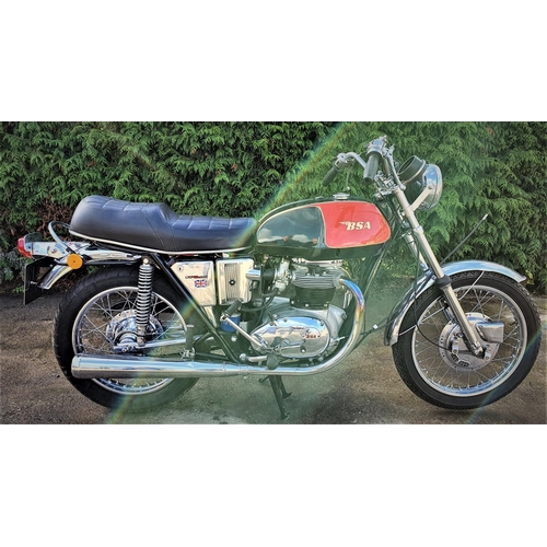 1134 - 1973 BSA A65 Lightning, 650cc. Registration number CTC 718M. Frame number A65LEE08883. Engine number... 