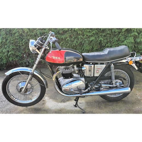 1134 - 1973 BSA A65 Lightning, 650cc. Registration number CTC 718M. Frame number A65LEE08883. Engine number... 