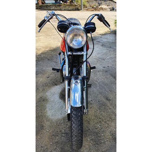 1134 - 1973 BSA A65 Lightning, 650cc. Registration number CTC 718M. Frame number A65LEE08883. Engine number... 