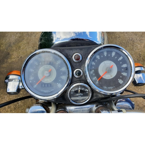 1128 - 1969 Triumph Trident T150T, 750cc. Registration number not registered, NOVA 18E187901. Frame number ... 