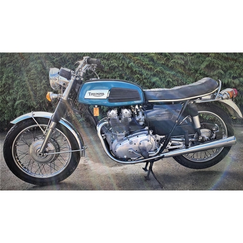 1128 - 1969 Triumph Trident T150T, 750cc. Registration number not registered, NOVA 18E187901. Frame number ... 