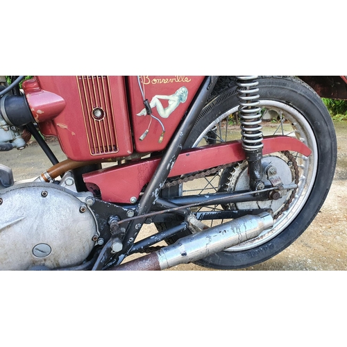 1129 - 1971 Triumph Bonneville T120R, 649cc. Registration number not registered. Frame number AE074. Engine... 