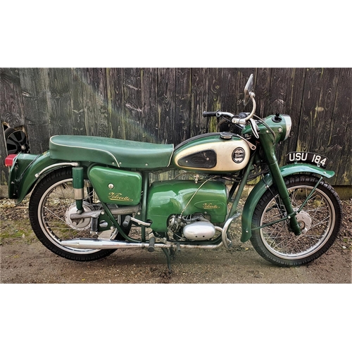 1137 - 1958 Velocette Valiant 192cc. Registration number USU 184. Frame number 1501/33. Engine number V2001... 