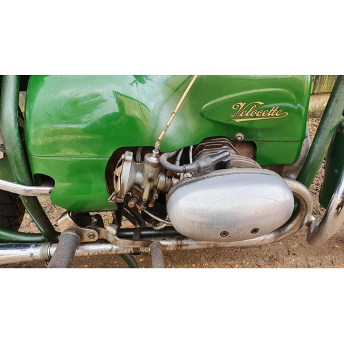 1137 - 1958 Velocette Valiant 192cc. Registration number USU 184. Frame number 1501/33. Engine number V2001... 